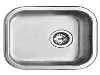 Uni køkkenvask 34x40 - køkkenvask 340x400 mm mat med strainer