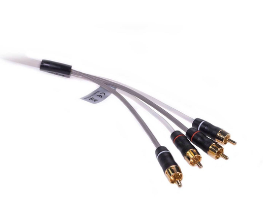 Fusion rca-kabel 4x 3.6m twistshield
