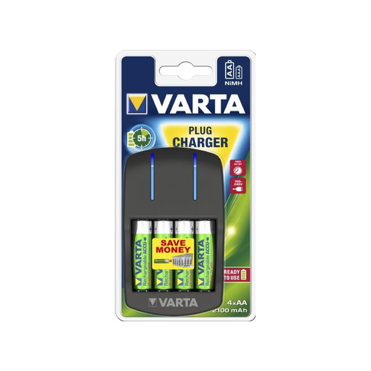 Varta Charger - Incl. 4xAA