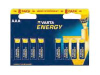 Varta Energy 4103 - Double Blister - batteri 8 x AAA - Alkalisk