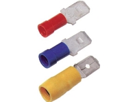 ELPRESS Isoleret spadestik A1507H, 0,5-1,5mm², 6,3x0,8 - (100 stk.)