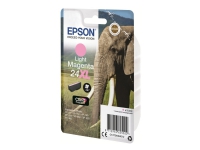 Epson 24XL - 9.8 ml - XL - lys magenta - original - blister med RF alarm - blækpatron - for Expression Photo XP-55, 750, 760, 850, 860, 950, 960, 970