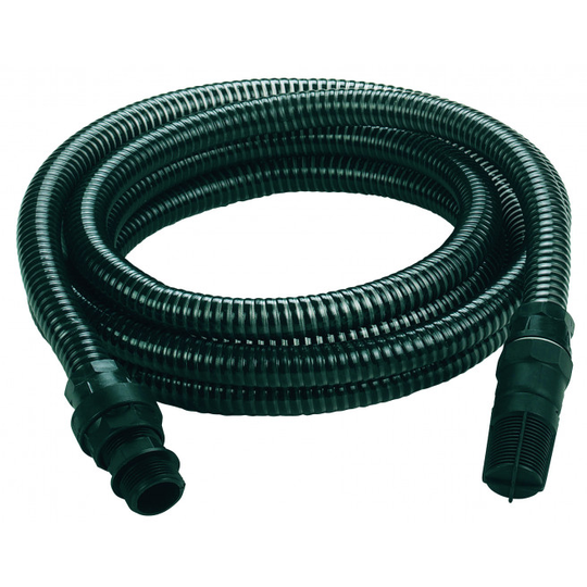 Einhell Sugeslange sort 4M Ø25mm. 1" plast adapter - 4173635