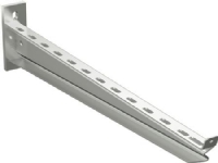 WIBE GROUP Konsol 50-400 FZV, Højde 120 mm, Bredde 50 mm, Dybde 450 mm, Varmgalvaniseret.
