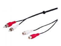 MicroConnect - Audiokabel - RCA han til RCA hun - 1.5 m