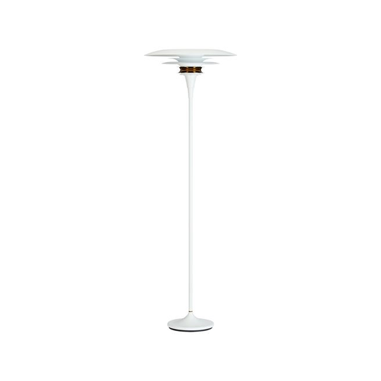Belid Diablo 3366 hvid/messing - Gulvlampe