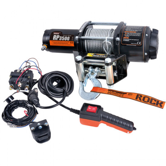 Rock rp3500 el-trailerspil 12 vdc 3,1hk (2,3kw) 1589 kg