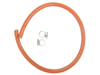 Cozze® Slange til regulator, 2,0M & 2 x Spændebånd til slange studs