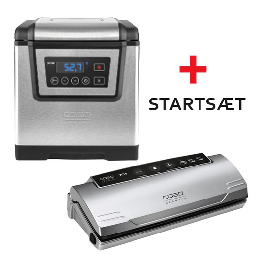 Caso Sous Vide Sv500, 6 + VC10 Vakuumpakker Startsæt