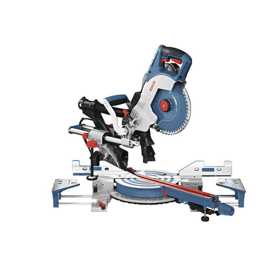 Bosch GCM 8 SDE Kap-/geringssav med udtræk - 0601B19200