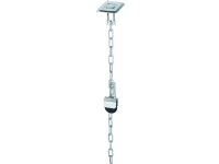 ABUS GS40 - Cellar grating lock - nøgle - galvaniseret