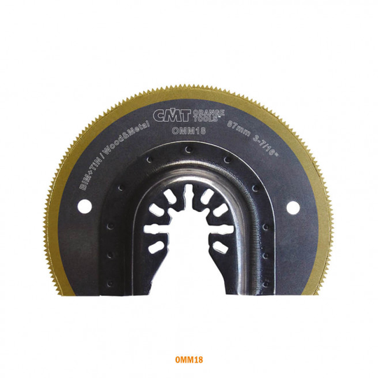 CMT Multicut 87mm Radial BIM Træ-Metal - OMM18-X1