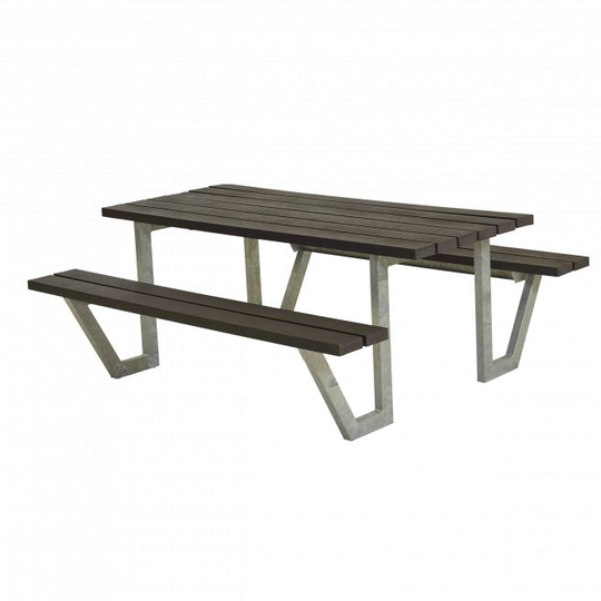 Plus Wega Bord/Bænkesæt 177 cm - Genbrugsplast