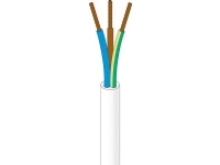 Plastkappeledning PKAJ 4G1,5 hvid Rg50 - (50 meter)