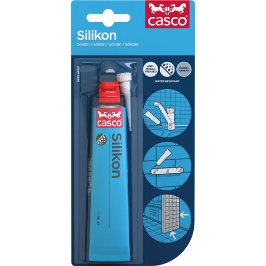 Casco Silikonelim 40 ml tube Transparent