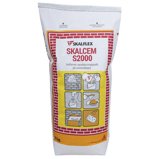 Skalflex Vandskuringsmørtel S 2000 32-klitsand 25kg