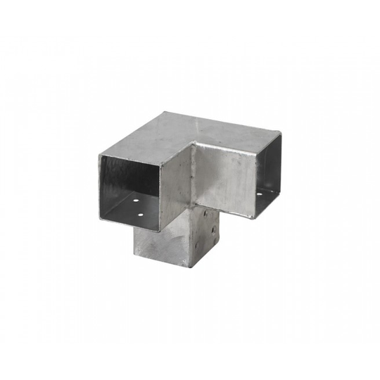 Plus CUBIC Hjørnebeslag til stolpe 7x7cm, dobbelt, 17871-1