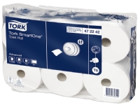 Toiletpapir Tork T8 SmartOne® Advanced 2-lag hvid - (6 ruller)