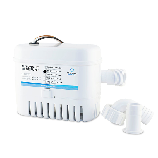 Automatic bilge pump 750 gph 24v