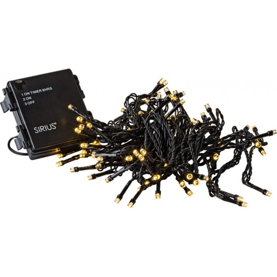 Veli Line Diodekæde Batteri - 80 Led Db.timer