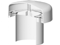 PURUS Vakuumventil med membran i EPDM-gummi 40/50 mm 5,5 Ltr. i sekundet åbner ved 250psi ABS plast