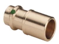 VIEGA Sanpress reduktion 35-28 mm af rødgods med SC-Contur