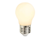 Nordlux Smart - LED-filament-lyspære - form: G45 - E27 - 4.7 W - klasse E - varmt til koldt hvidt lys - 2200-6500 K - mælkefarve