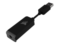 CORSAIR Gaming HS60 SURROUND - Headset - fuld størrelse - kabling - USB, 3,5 mm jackstik - hvid