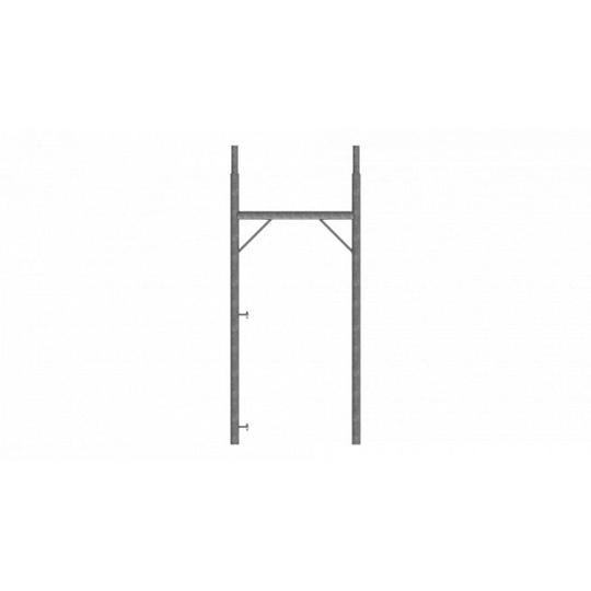 JUMBO Uniflex Stål Facade Ramme 145cm.