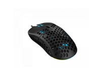 Nordic Gaming Vapour NG-MS20 Ultra Letvægts mus Kabling Sort, Ambidextrous, Optisk, USB Type-A, 16000 dpi, Sort