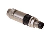HARTING M8 han stik 4 pol lige - HARAX®connection technology - skæreklemmer, til kabel montering