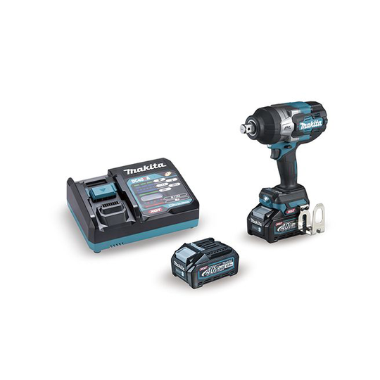 Makita XGT 40V Slagnøgle 4,0ah - TW001GM201