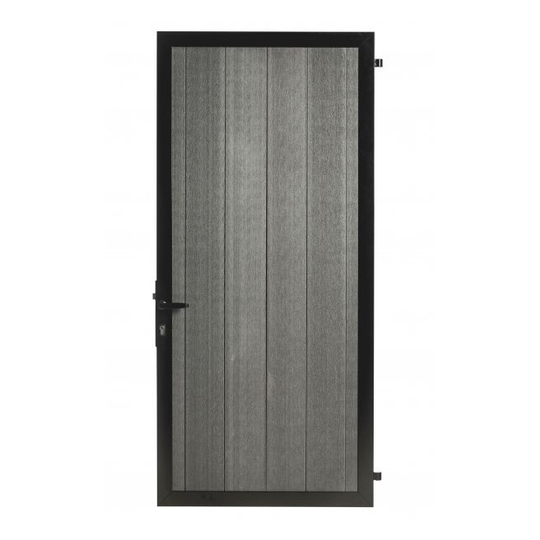 Smart Fence - Dør 180 - Med Sort Panel