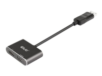 Club 3D - Videoadapter - DisplayPort (han) til HDMI, DisplayPort, Micro-USB Type B (kun strøm) (hun) - DisplayPort 1.4 - 20 cm - USB-strøm, 4K60 Hz (