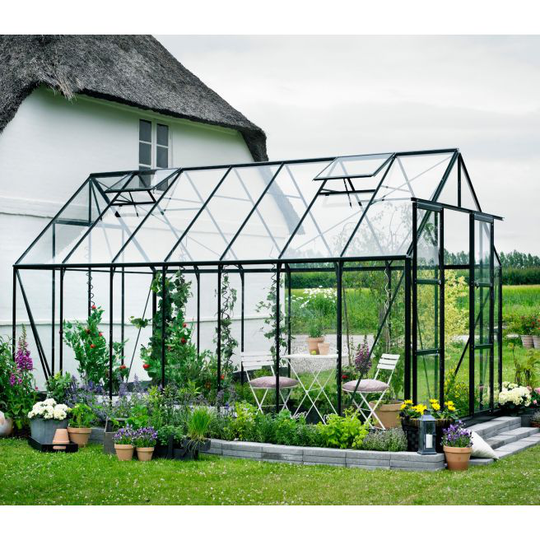 Halls Magnum 148 grøn m/3 mm hærdet glas