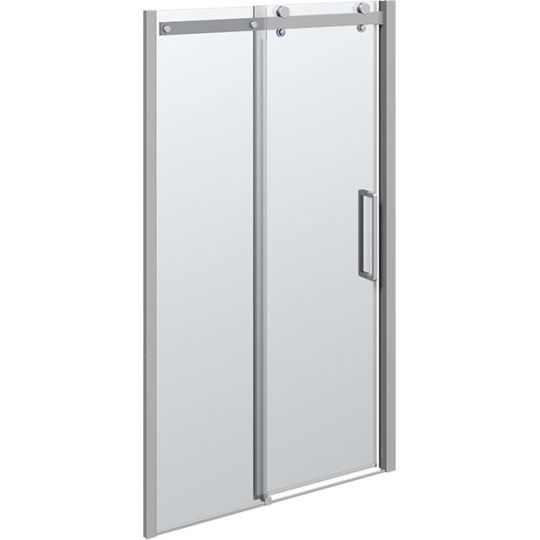 Scanbad Skydedør Sæt 1200 Mm Deluxe Krom/klar