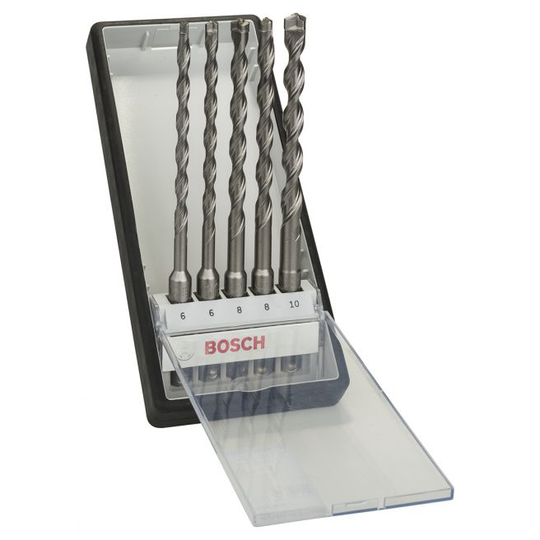 Bosch Hammerborsæt X5l 6-10mm 5 Stk Robustline - 2607019932