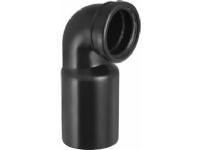 Vægklosetbøjning 90° ø 90 mm