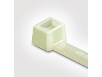 Hellermann Tyton T120M, Polyamid, Hvid, 12,5 cm, 1 hoved(er), 46 cm, 7,6 mm