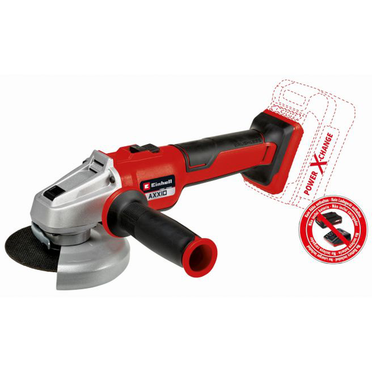 Einhell AXXIO 18/125 Q akku vinkelsliber 18V u/batteri og lader