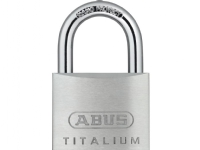 ABUS 64TI/50 B/DFNLI, Konventionelle hængelås, Nøglelås, Indtastet forskelligt, Aluminium, Hærdet stål, 5 cm