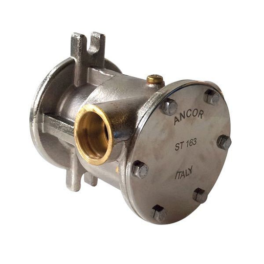 Ancor Impellerpumpe med flange til Kølevand, Motortype ST163