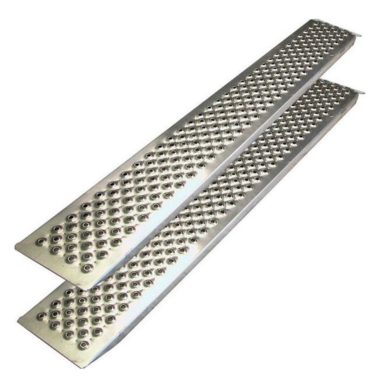 JUMBO Rampesæt Alu 250x26cm. 1000kg. Lige