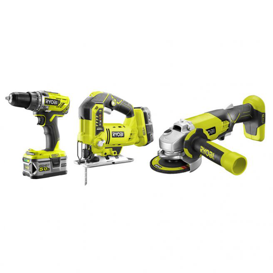Ryobi Håndværkersæt 1 R18CK3C-252S