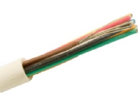 NEXANS alarmkabel, halogenfri 1x4x0,22mm2 FQQXB hvid spole, kabeldiameter 3,7mm - (100 meter)