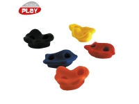 NORDIC PLAY Klatregreb 5 stk. i plast 5 farver med skruer (805-475)