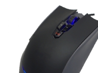 LogiLink Pro-Gaming - Mus - optisk - 9 knapper - kabling - USB