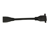VivoLink Pro - HDMI-kabel - HDMI hun til HDMI hun - 15 cm - 4K support