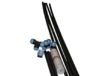 Tryksivestreng 40mm. 1x15m PE - med spændfittings. Watercare