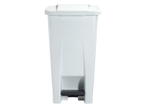 Affaldscontainer Rossignol, 60 L, med pedal, hvid